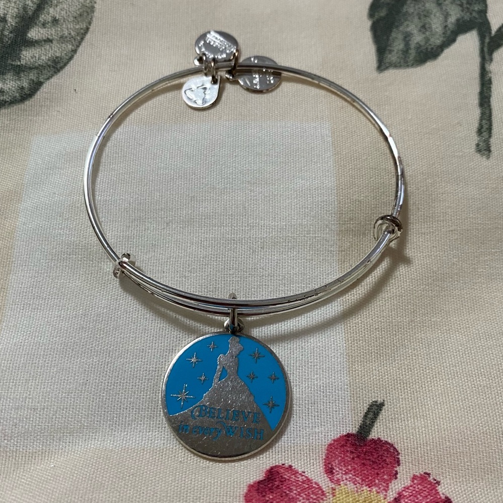 Alex and Ani Cinderella Gold Finish Bangle